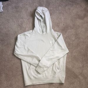 Cream Nike hoodie